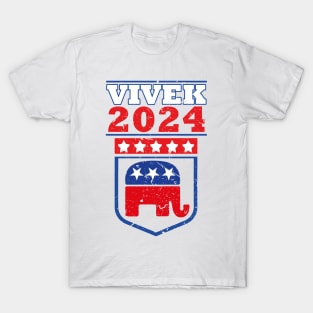 Vivek Ramaswamy 2024 - A New Wave in Presidential Politics T-Shirt